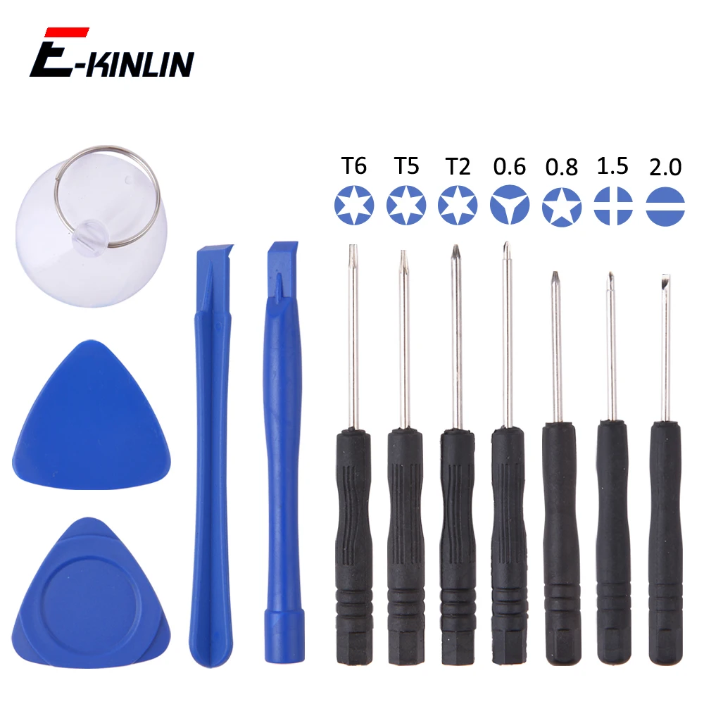 Öffnung Hebeln Handy Reparatur Tool Sets Kit Schraubendreher-set Für iPhone Samsung HuaWei Xiaomi Redmi MeiZu Android Smartphone