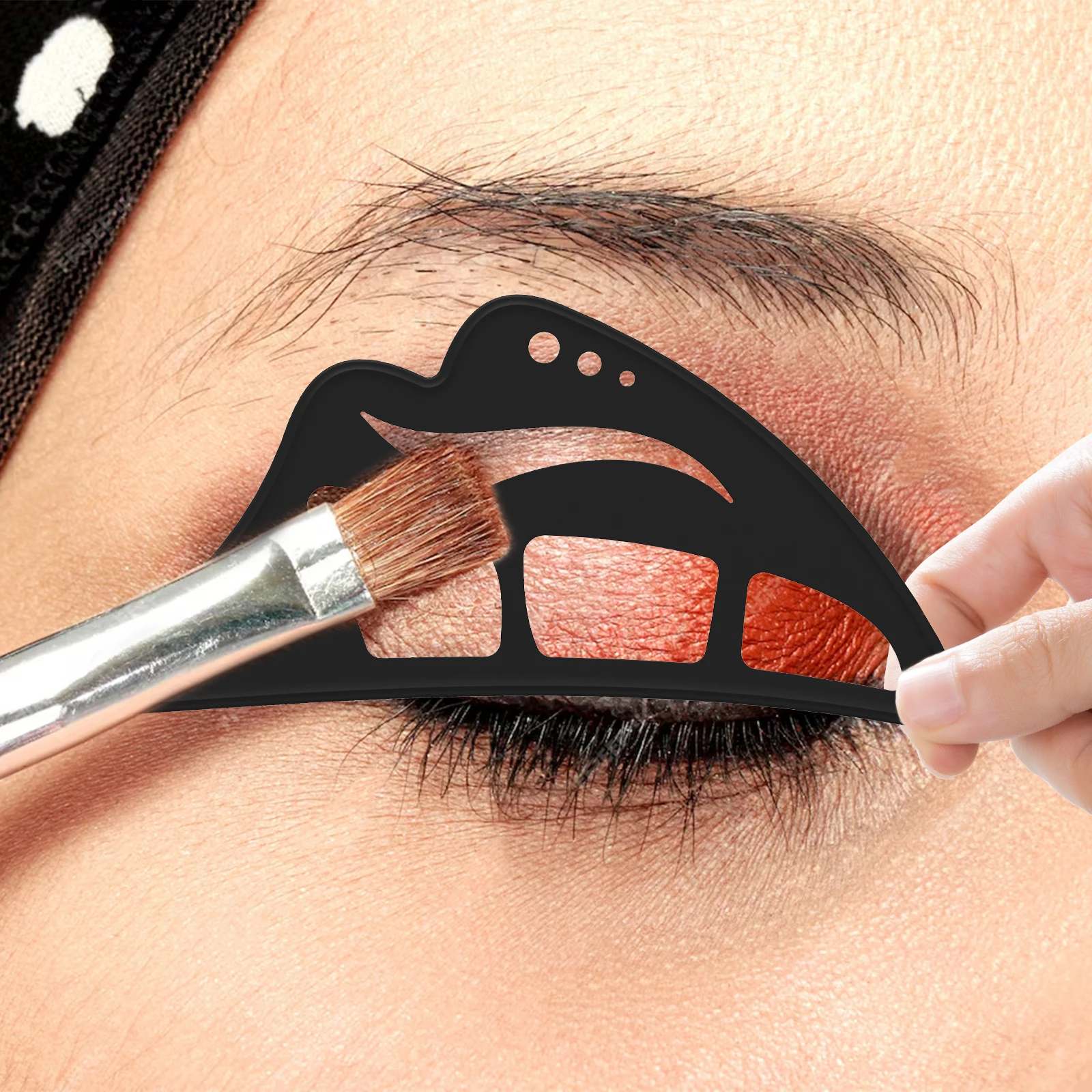 Aegyo-Sal Wenkbrauwmake-upkit - Inclusief oogschaduw, onderste eyeliner, Beauty Mole & Lip Bead Stickers - Perfect voor oogstaart