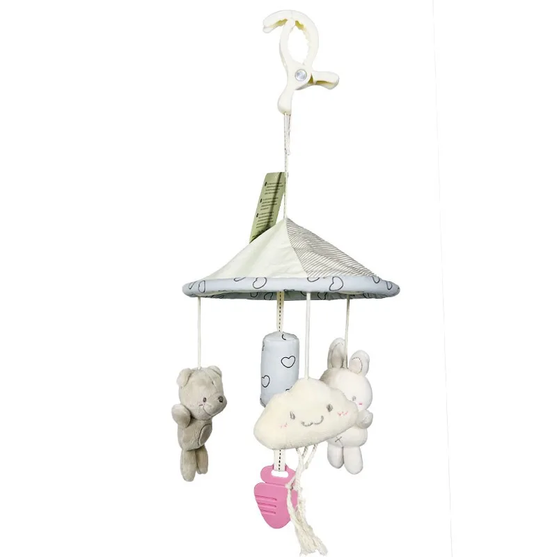 Rabbit/Ocean European Version Umbrella Hanging Baby Toy Animal Cart Hanging Parts Umbrella Hanging Bed  Baby Rattle Newborn Toys