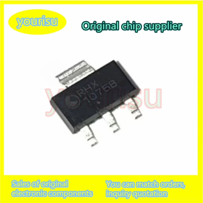 10Pcs/Lot NCP1075STBT3G NCP1075STBT3 NCP1075 1075B IC OFFLINE SWITCH FLYBACK SOT223