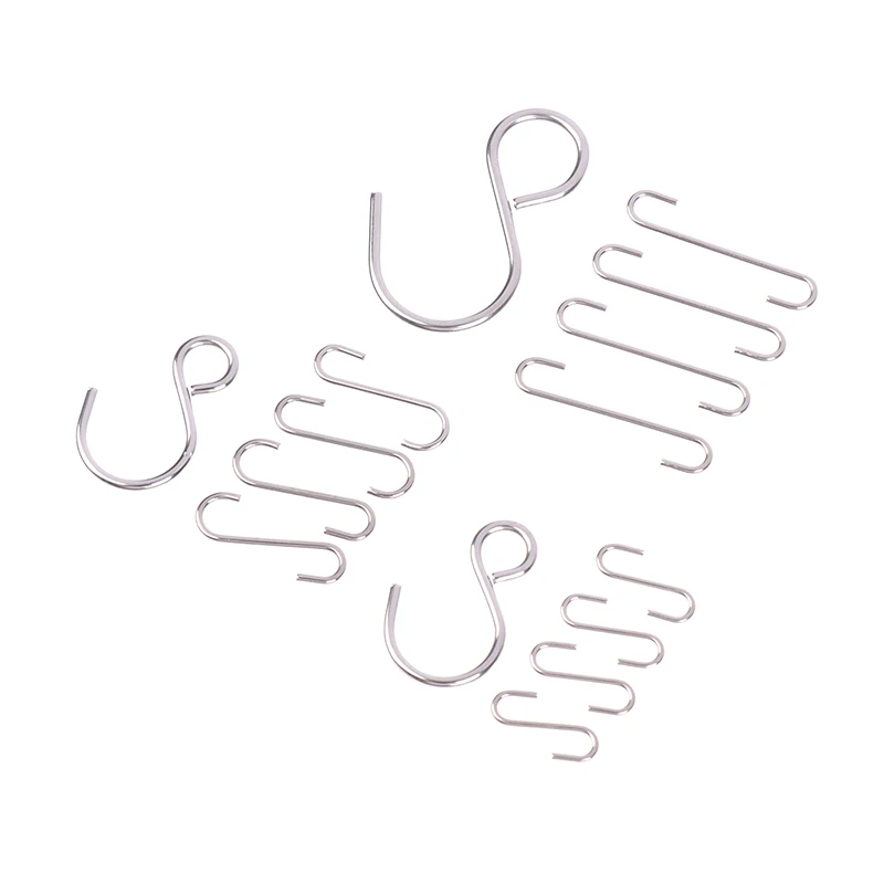 5PCS/SET 1/3 1/4 1/6 1/8 S Hook For Mini Doll Hands, Feet, Head Connection Hooks Doll Accessories