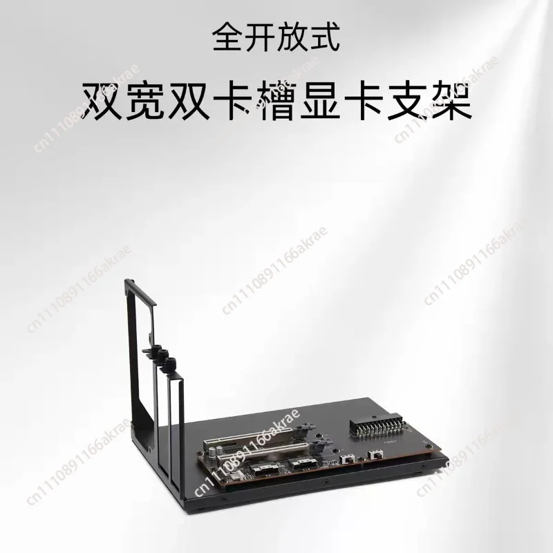 for Dual Wide Dual Slot Graphics Card Holder Pass-Through x8x8 Extension PEX8749PCIe3.0x16x16