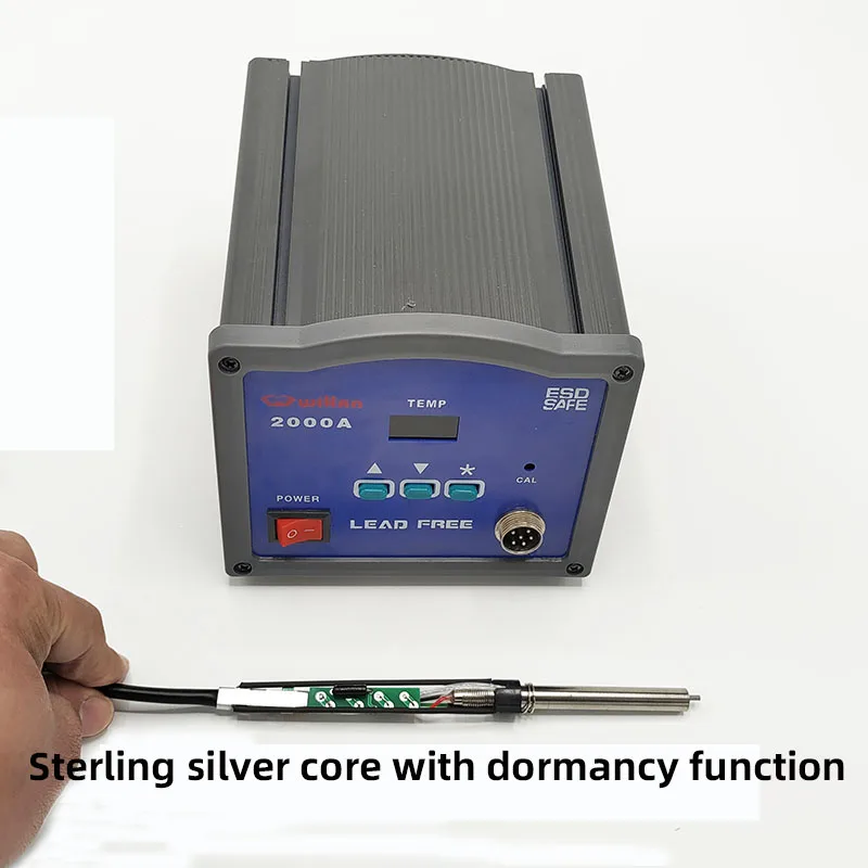 2000A high-frequency 90W eddy current welding station, anti-static, 110V/220V high-power 203H electric soldering iron