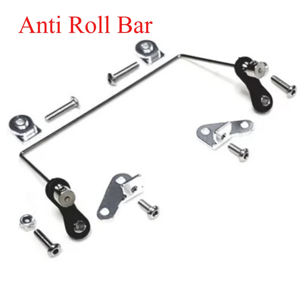 RC Monster Truck Front Anti Roll Bar 1/12 Scale customizable size For TAMIYA CW01 Lunch Box Modification Decor Accessories