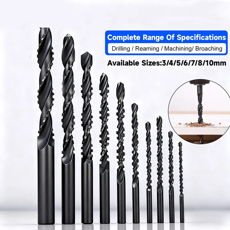 HSS Universal Drill Bit for Drilling Shaping Reaming and Decorative Cutting in Wood PVC and Metal a Versatile 4 in 1 Design