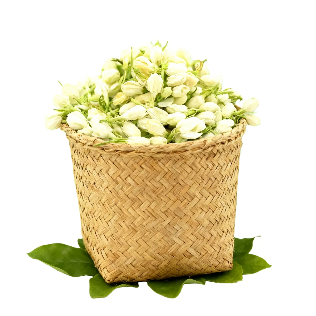 100g/200g brotes de jazmín naturales flor seca para cabeza de jazmín bolsita de incienso vela de boda joyería de resina fabricación de perfumes