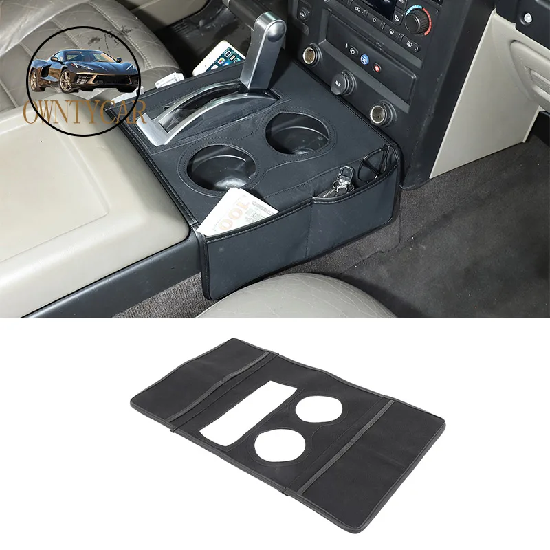 

For Hummer H2 2003-2009 Car Center Control Protective Cover Multi functional Storage Bag Organizing Car Accessories
