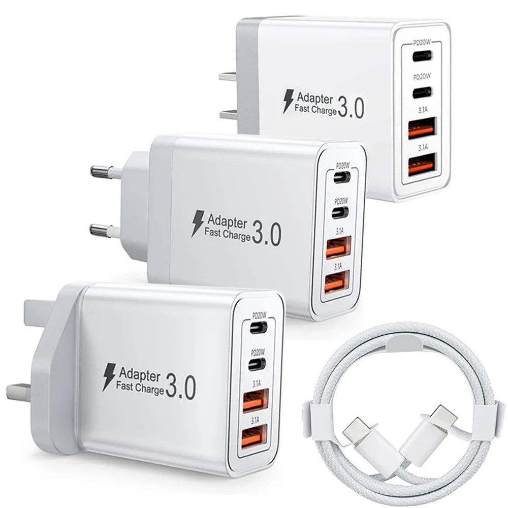 Eu/Uk/Us/Au Plug Mu…