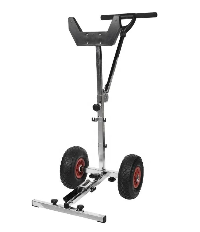 Factory Stainless Steel Marine Use Boat Outboard Engine Trolley