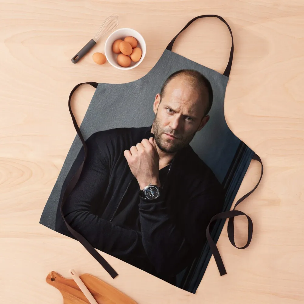 

jason statham Apron Korean Chef Uniform Women Restaurant barber uniform Apron