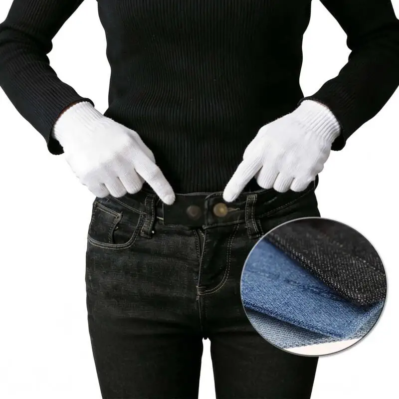 8/4 Stück Hosenverlängerungsknöpfe, Rock- und Jeans-Taillenverlängerer, Elastische Hosenverlängerungsschnallen – Detail 6