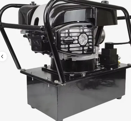 Electric Hydraulic Pump  Dual-circuit Engine Pump Equipped with Crimping Machine for Outdoor Use