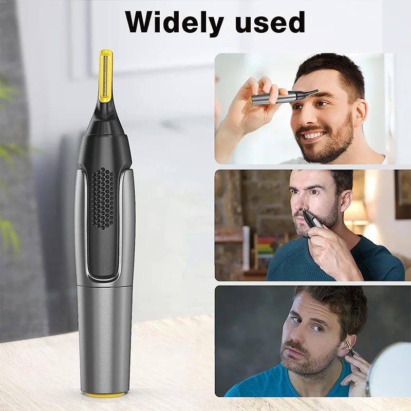 Electric Nose Hair Trimmer Waterproof Easy To Operate Ear Trimmer Safe Face Care Electric Nose Hair Trimmer For Men image 5