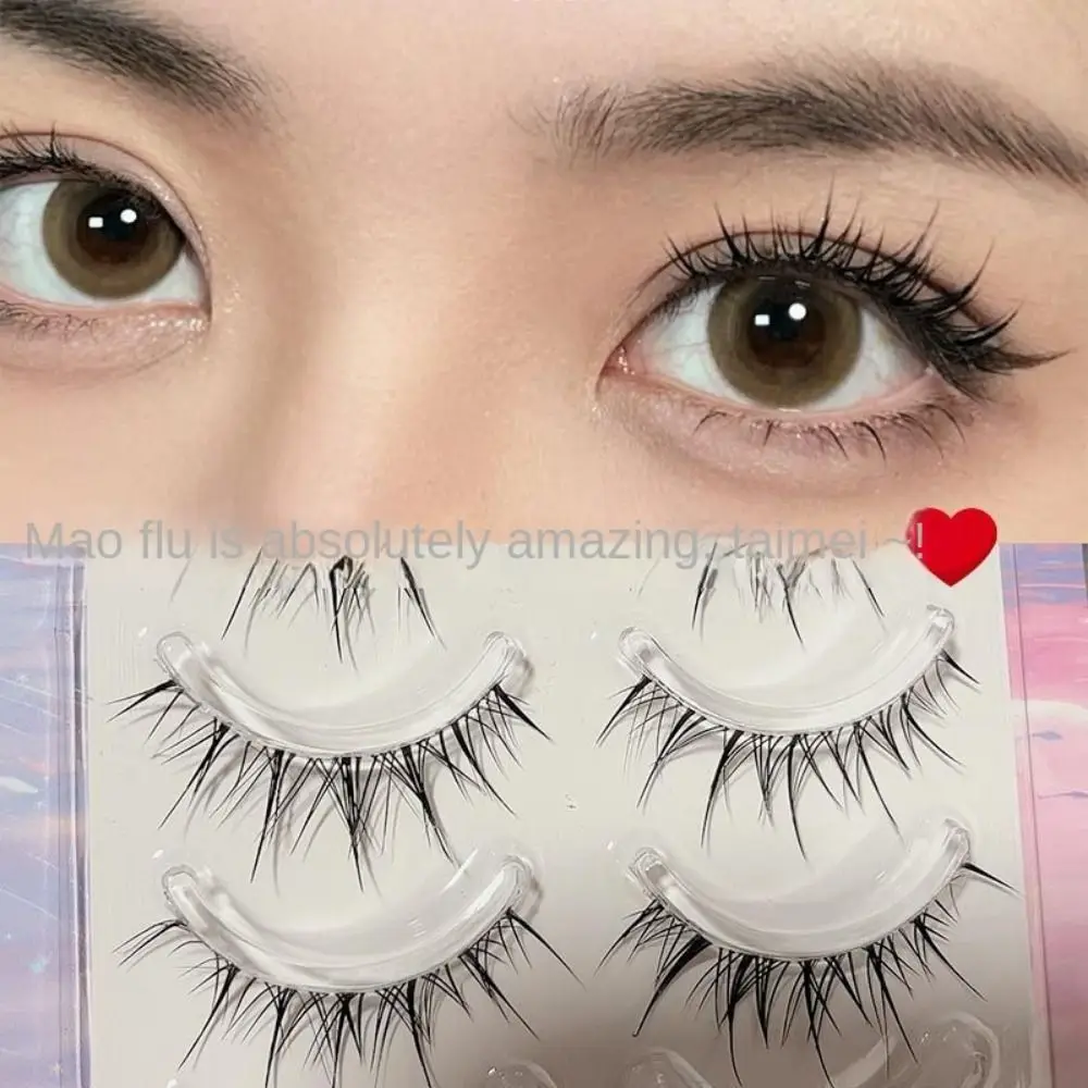 One-piece Type False Eyelashes Natural Simulation Sunflower Fake Eyelashes Eye Makeup Tools Thai Makeup Lashes Women Girls