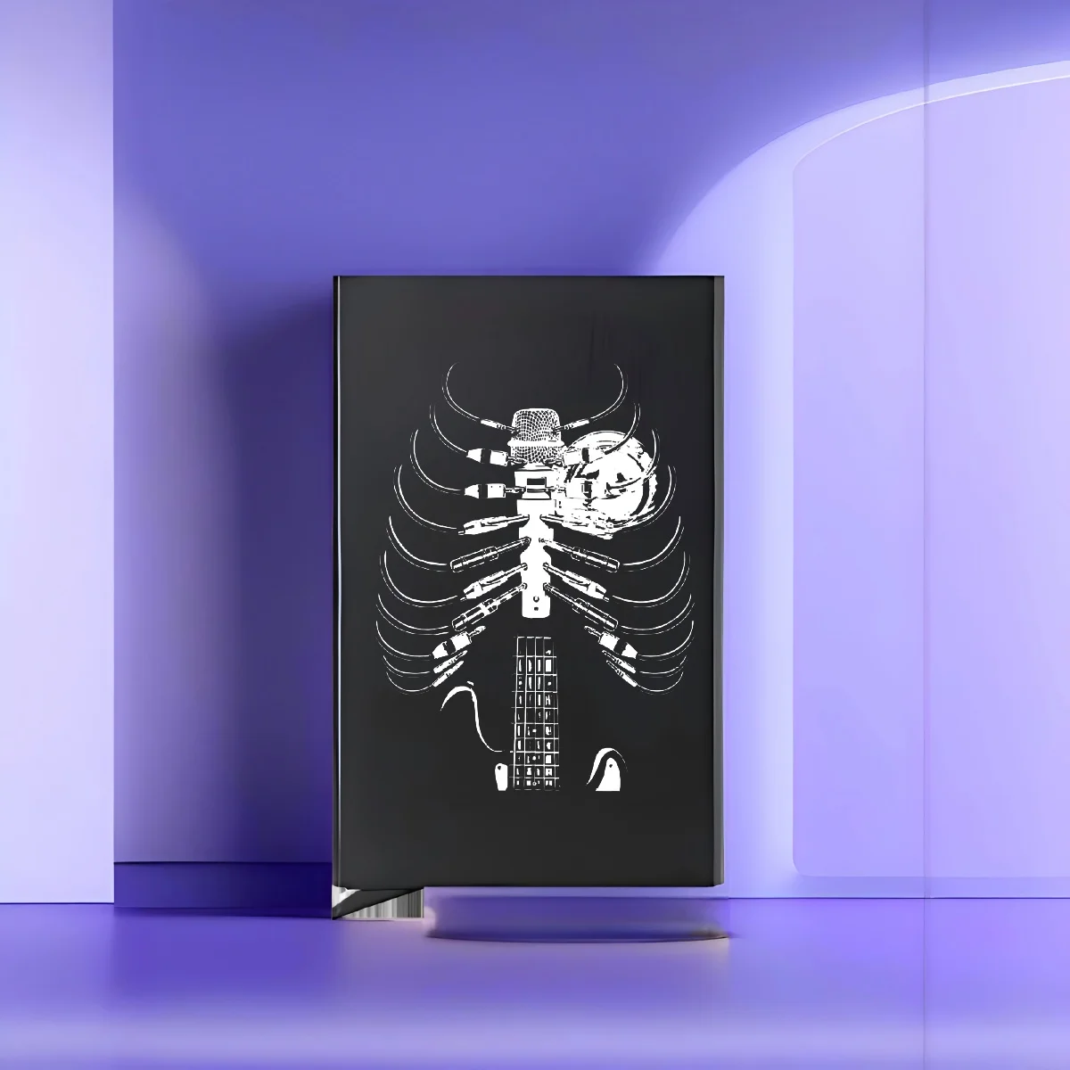 

Компактный картхолдер с принтом в виде гитары для любителей рок-музыки, новинка 2026 года, различные цветовые варианты, простой в использовании, удобный для повседневного использования