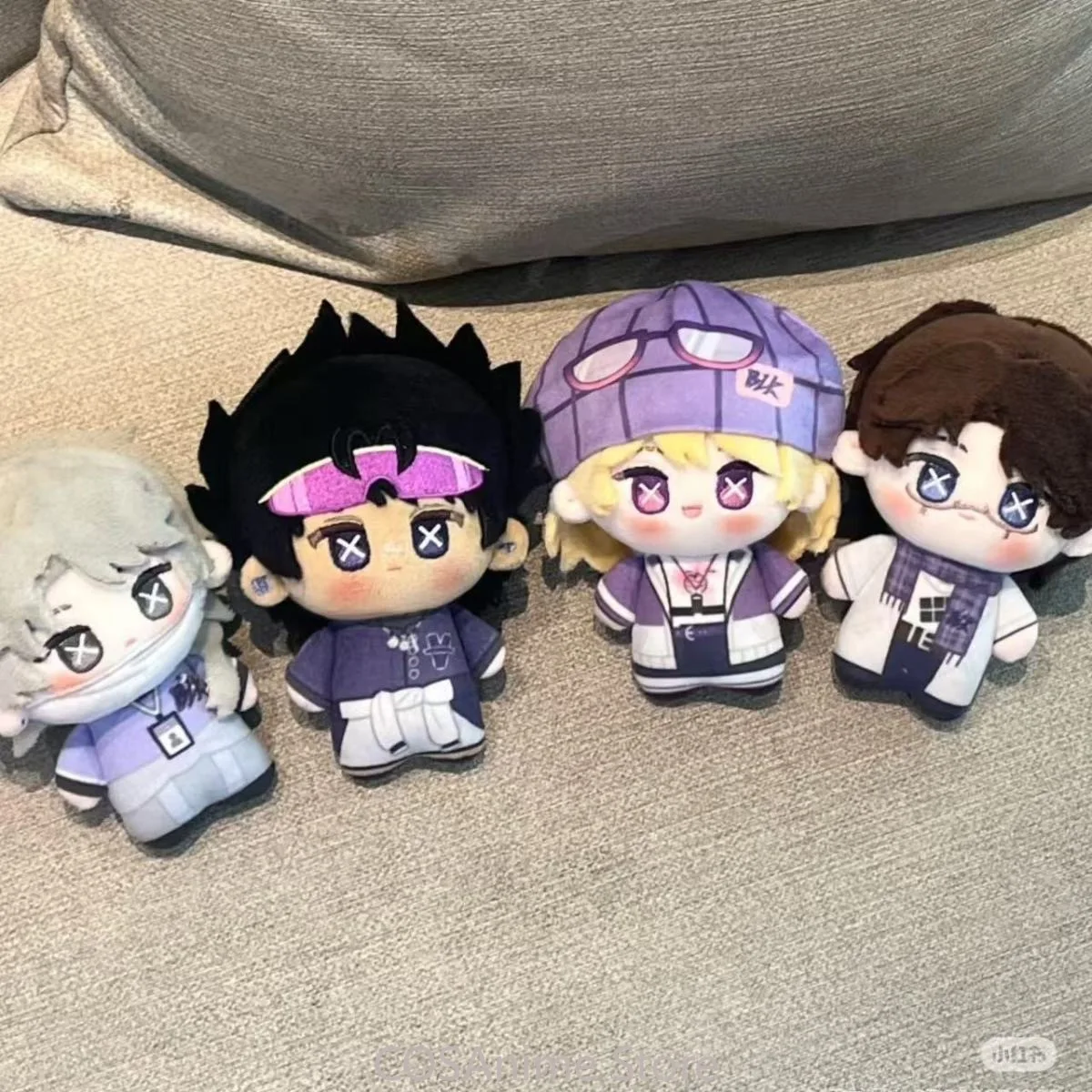 

10 СМ Аниме Ролевая Команда Эли Кларк Эзоп Карл Трейси Резник Аниме Милый Печатный Кулон Брелок Сумка Подвески Талисман Рождественский Подарок