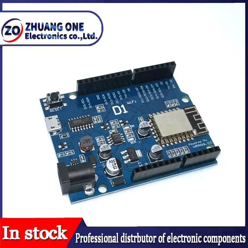 Smart Electronics ESP-12F ESP-12E WeMos D1 WiFi uno based ESP8266 shield for arduino Compatible IDE