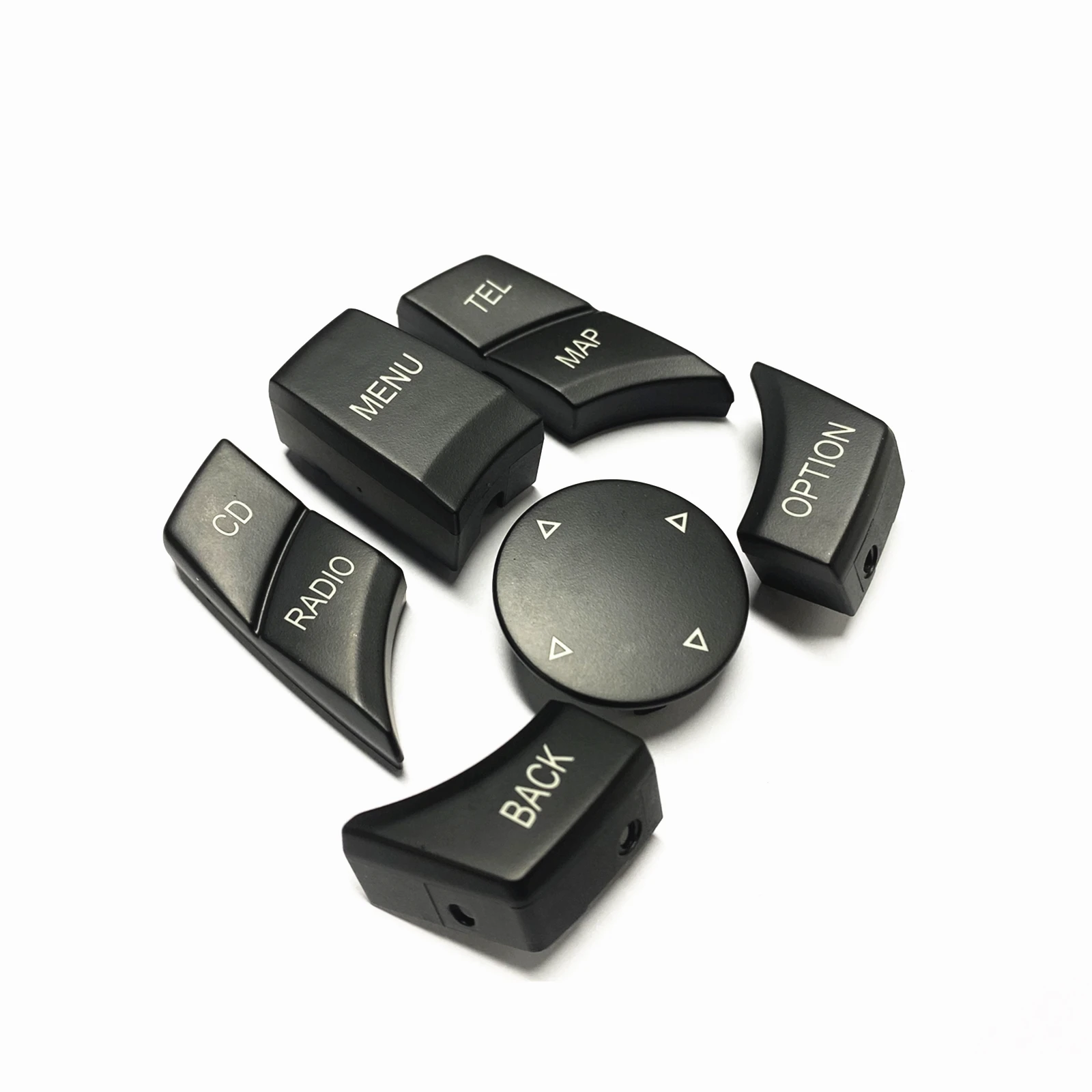 For BMW 1 Series E81 E82 3 Series E90 E91 5 Series E60 E61 E63 E64 Car Switch Button Knob Center Console Key Cover Cap