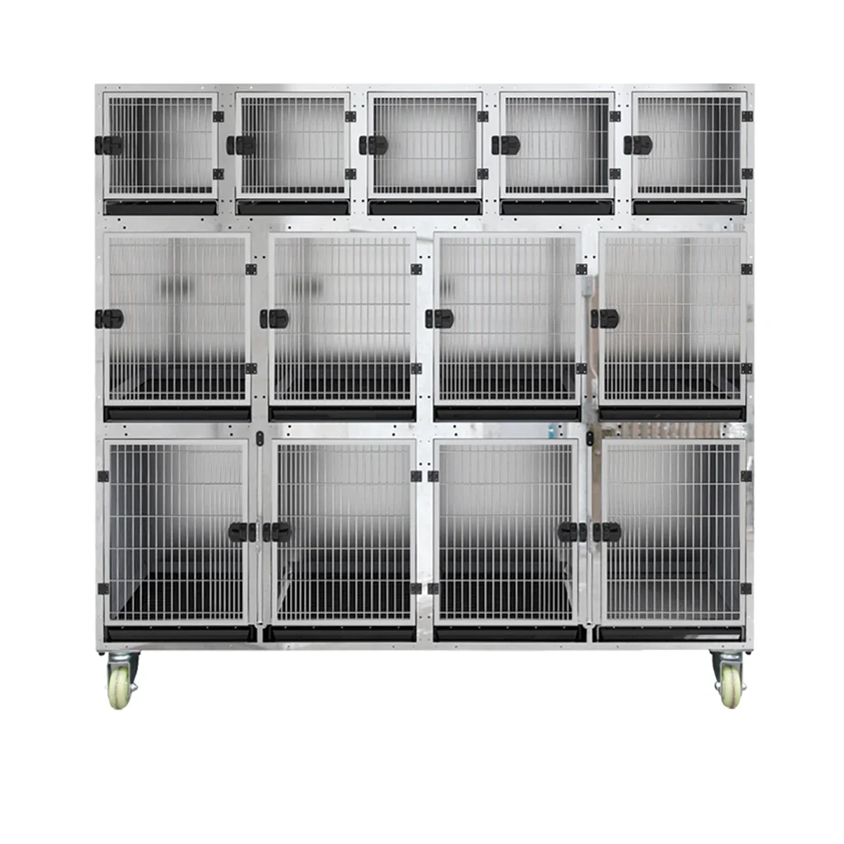 Shernbao KA-505BK Professional Modular SUS304 Dog Cage Metal Dog Kennel