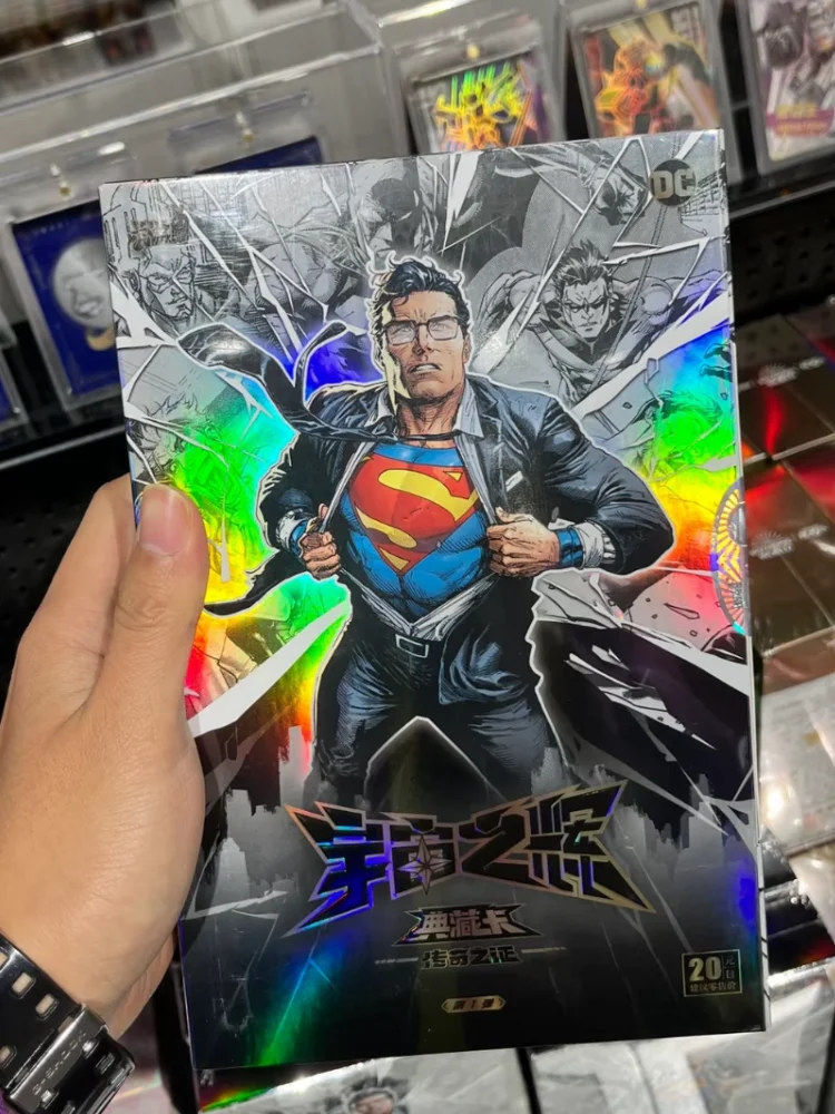 بطاقة Kayou Dc Card Universe Glory Proof Of Legend Collection Card للأطفال لعبة بطاقة مجموعة شخصيات باتمان ووندر وومان النادرة #2