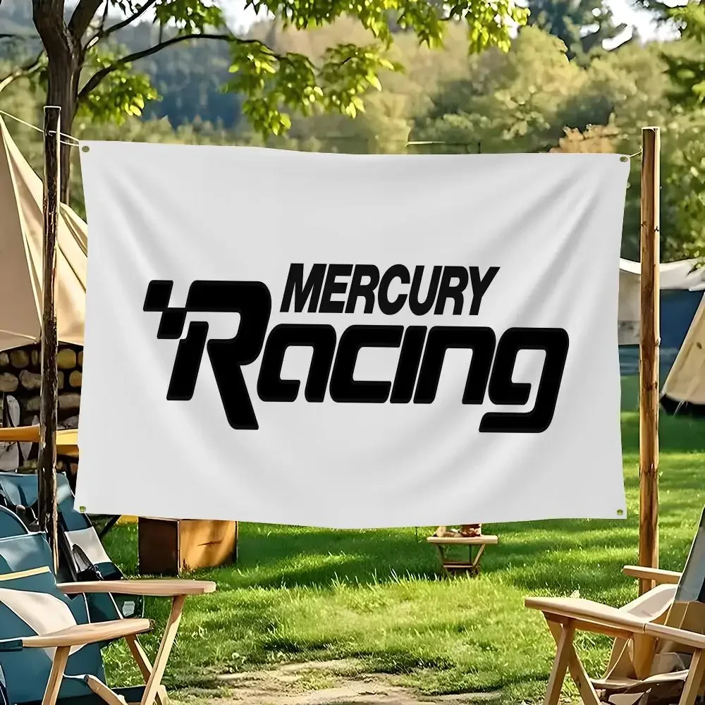 Brand Mercury-6 Motor Flags flag For Decoration Outdoor Picnic Hanging Home Camping Party Banner