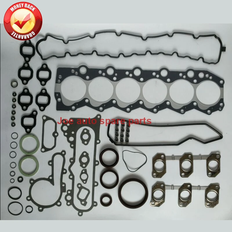 1HD 1HDFTE 12V Engine Full gasket set kit for Toyota Coaster Landcruiser Land cruiser 4164cc 4.2L 1990-1995 51012800 04111-17010
