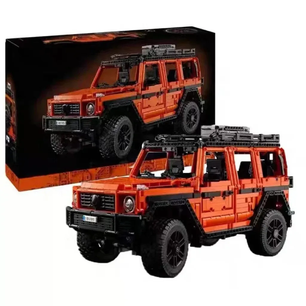 Miniso Disney 42177 Technic Mercedes-Benz G 500 Juego de construcción de automóviles de línea profesional G-Wagon Car Regalo para adultos, 4X4 todoterreno