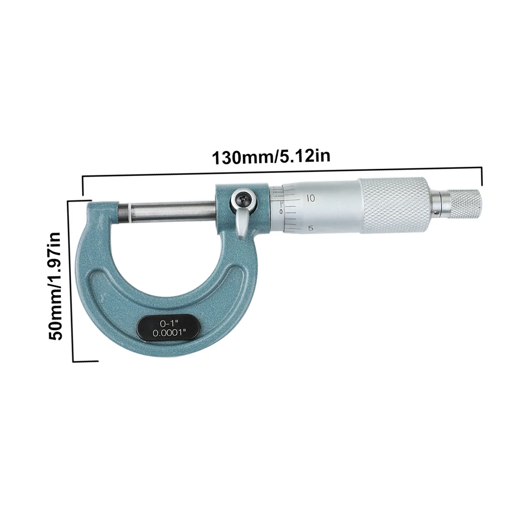 Precyzyjny mikrometr o średnicy zewnętrznej 0-1 cala Dokładność węglików spiekanych 0,0001 cala