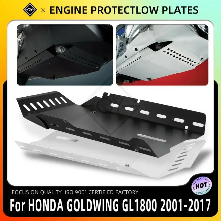 Moto Motore In Acciaio Piatti Per Honda Goldwing 1800 GL1800 2001 2002 2003 2004 2005 2006 - 2017 F6B 2013 2014 2015 2016 2017