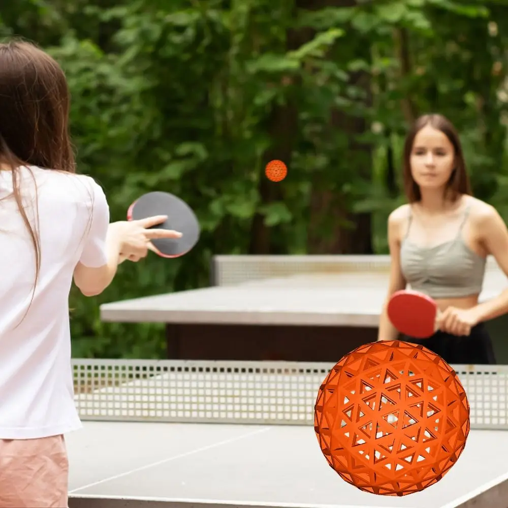New Material Ping Pong Ball Indoor Outdoor Competitions 3D Printed Pingpong White Balls Airless Durable Table Tennis Balls