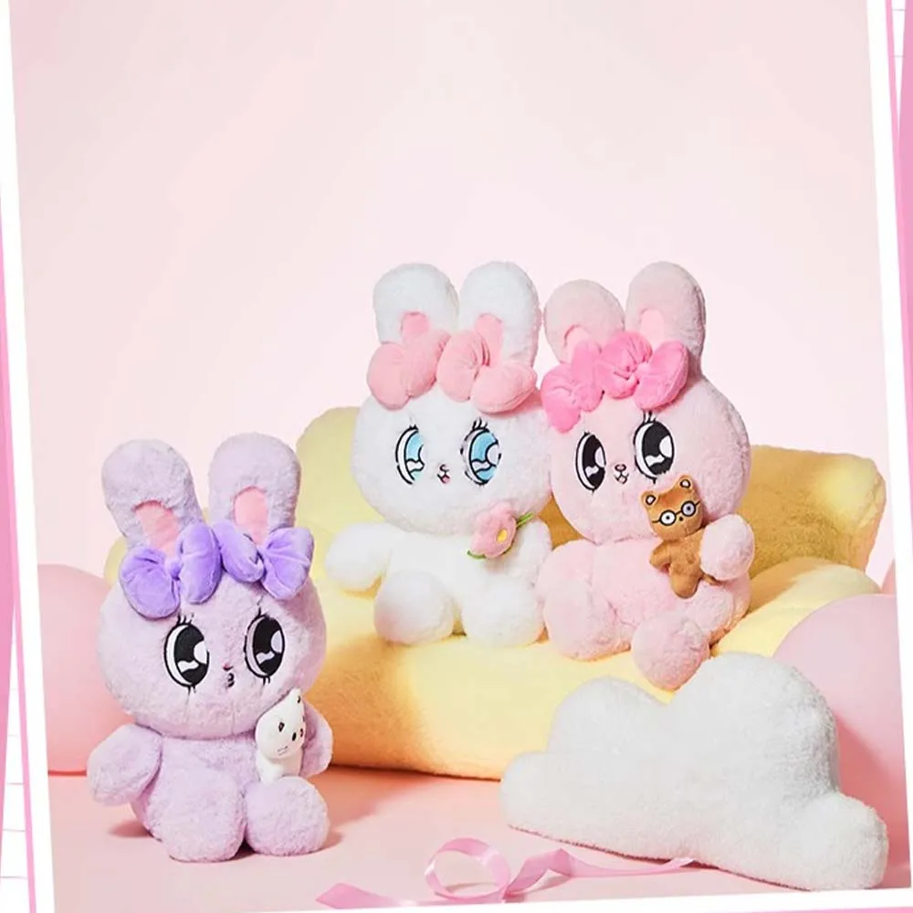 

MINISO Esther кролик Серия Лента Кролик крем кролик аниме мультфильм плюши кукла кавайная Милая фотоигрушка подарок девочке