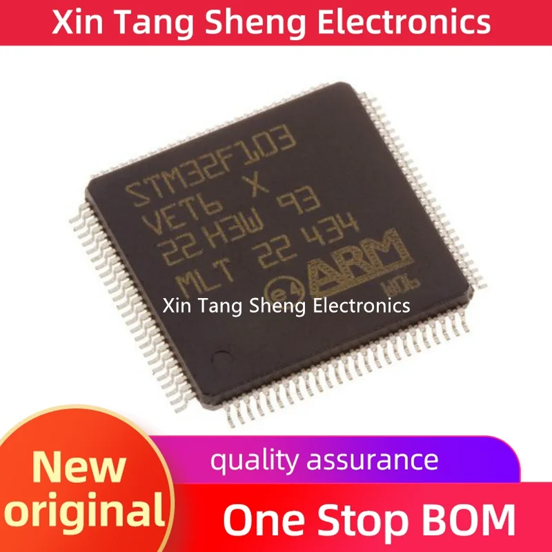 STM32F103 STM32F103VET6 LQFP-100 ARM CortexM3 32-bit microcontroller MCU