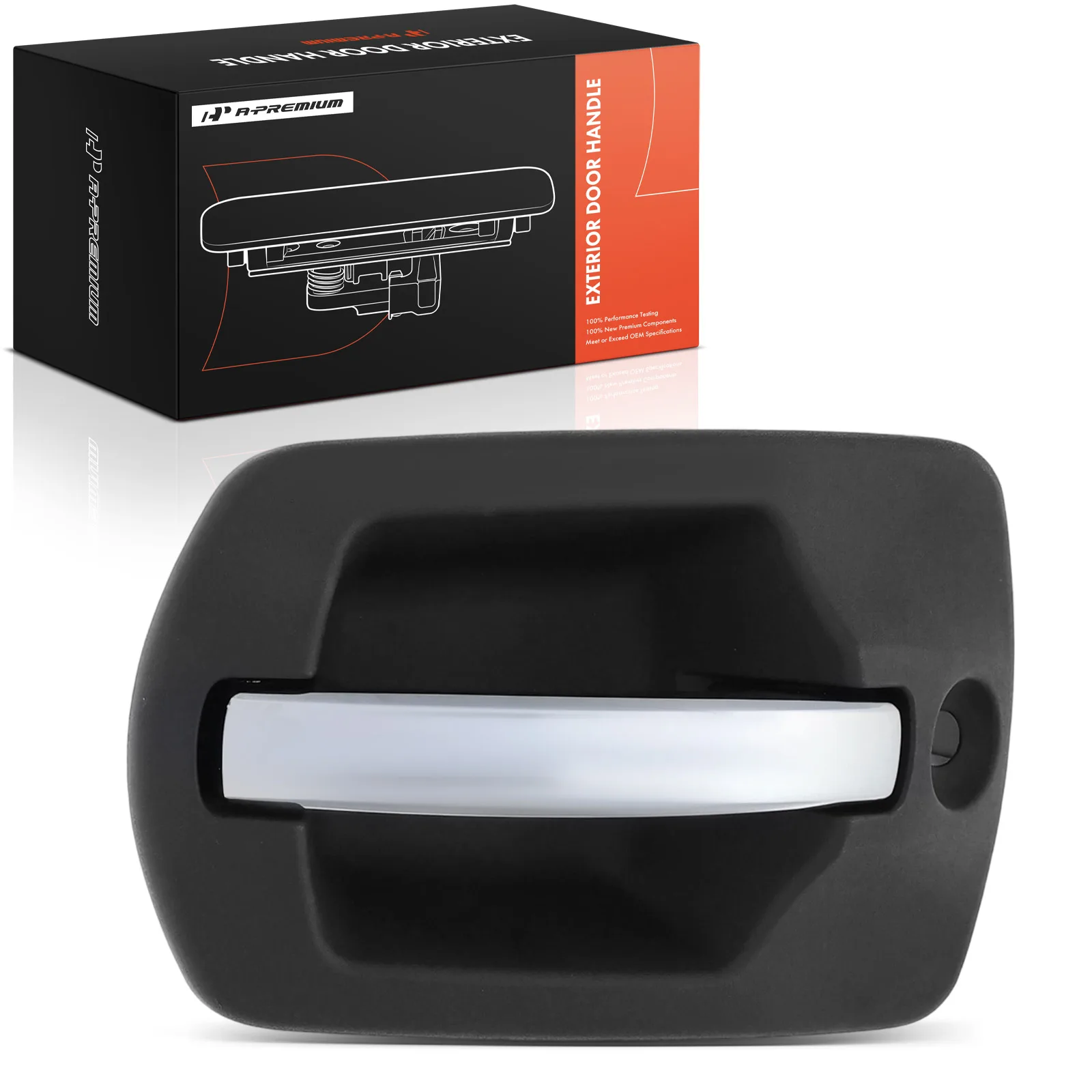 A-Premium Upgraded Metal Front Driver Side Exterior Door Handle for Freightliner Cascadia 2016-2025