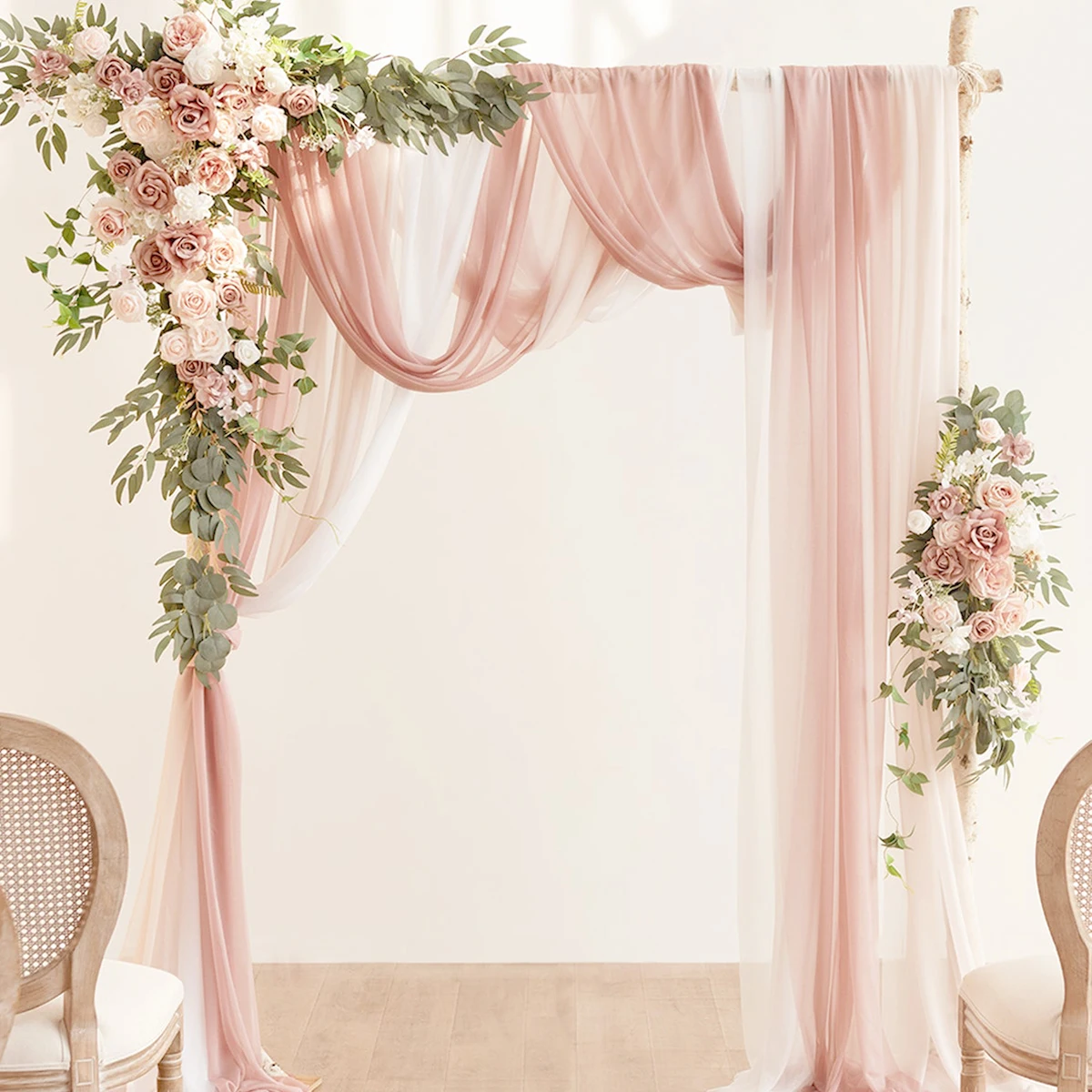 웨딩 Organza Tulle 원사 크리스탈 쉬어 패브 - Chair Sash Organza 리뷰 및 가격