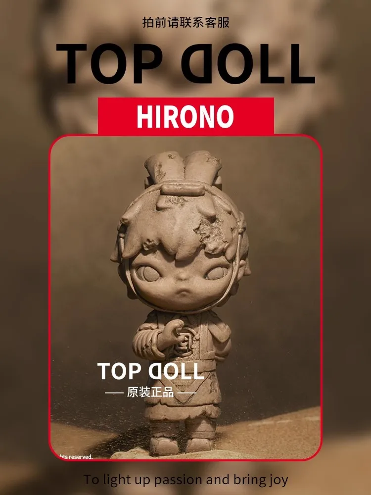 Hirono × clot série novas figuras de anime genuínas edição limitada hirono yin-yang brinquedos colecionáveis decoração de natal brinquedos presentes