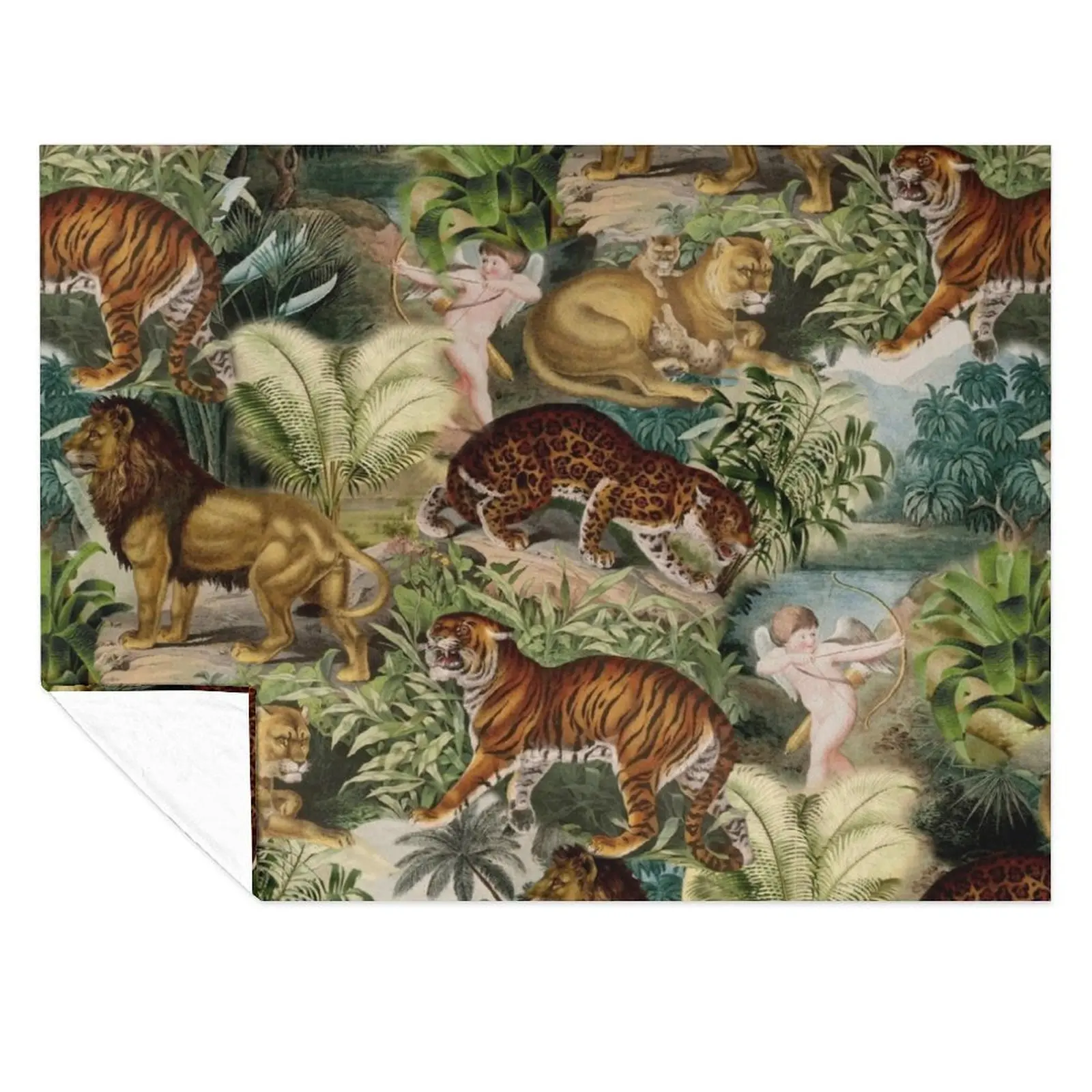 

The beauty of the forest Throw Blanket Moving decorative Thermal Blankets