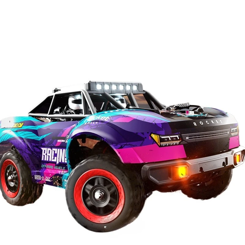 8103 PRO Brushless RC Car Off-road with led light 4WD Climbing Remote control Vehicle 2.4G Full Proportion RC Short Card 1:18