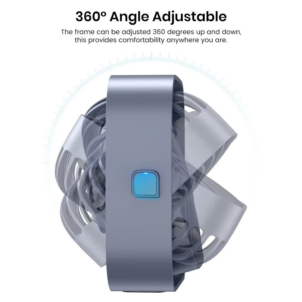 USB Desk Fan, Mini Fan Portable,3 Speeds Desktop Table Cooling Fan,Quiet Personal Small Fans for Room  Desktop Office Pocket fan