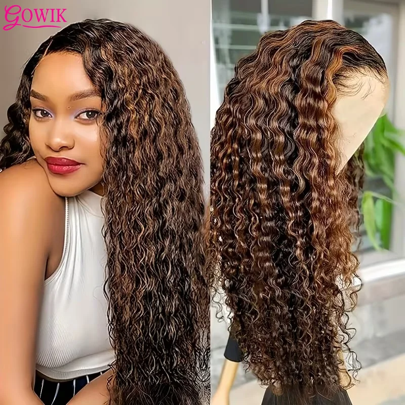 

1B/30 Парики из натуральных волос с глубокими волнами, человеческие волосы 13x6 HD, кружевные фронтальные парики с волнистыми волнами, бразильские 13x4, вьющиеся парики из человеческих волос, предварительно выщипанные