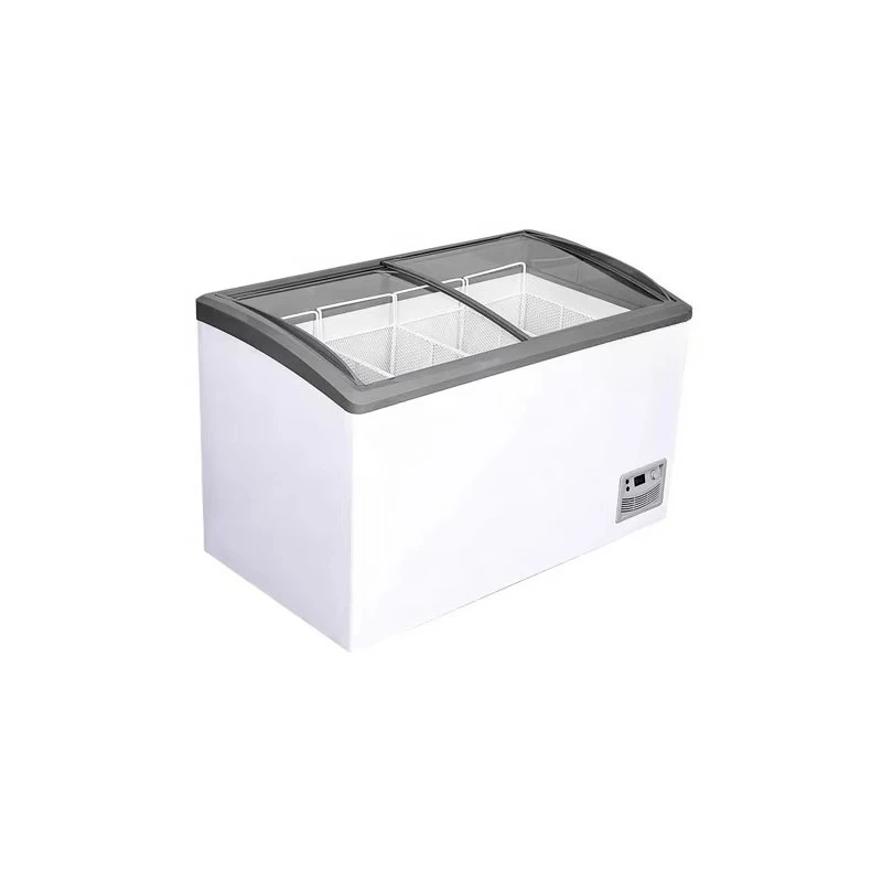 Commercial Large Capacity Horizontal Freezer Fridges for Home Use Chest Deep Freezer Commercial Ice Cream Freezer