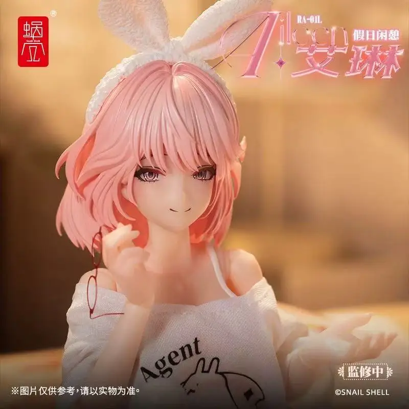 Snail Shell RA-01L Holiday Rest 1/12 Aileen Figure Rabbit Girl Bikini Leisure Home Outfit Full Set 6in Action Figures Model Toy