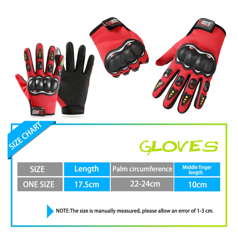 Autumn Winter Thermal Bicycle Gloves Touch Screen Men Women MTB Gloves Spring Summer Sports Fitness Cycling Gloves