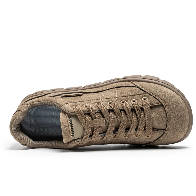 Herrenschuhe Herbst Neue Retro Casual Sportschuhe Rutschfeste Weiche Sohle Breite Zehenpartie Trendige Schuhe – Detail 8