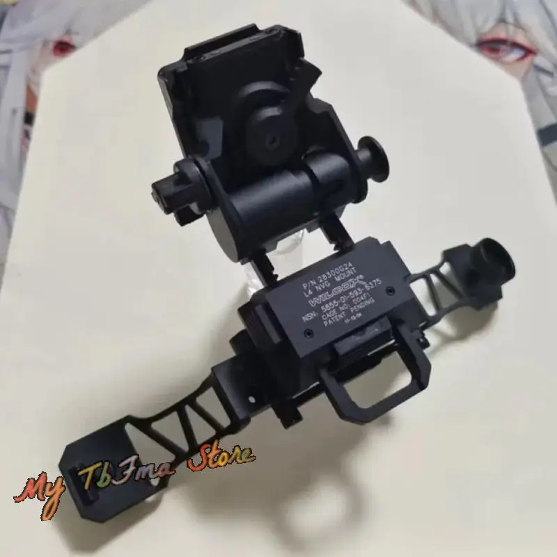 tactical-metal-l4g24-helmet-nvg-mount-gen2-pvs28-dual-j-arm-bracket-for-double-an-pvs-14-night-vision-goggles