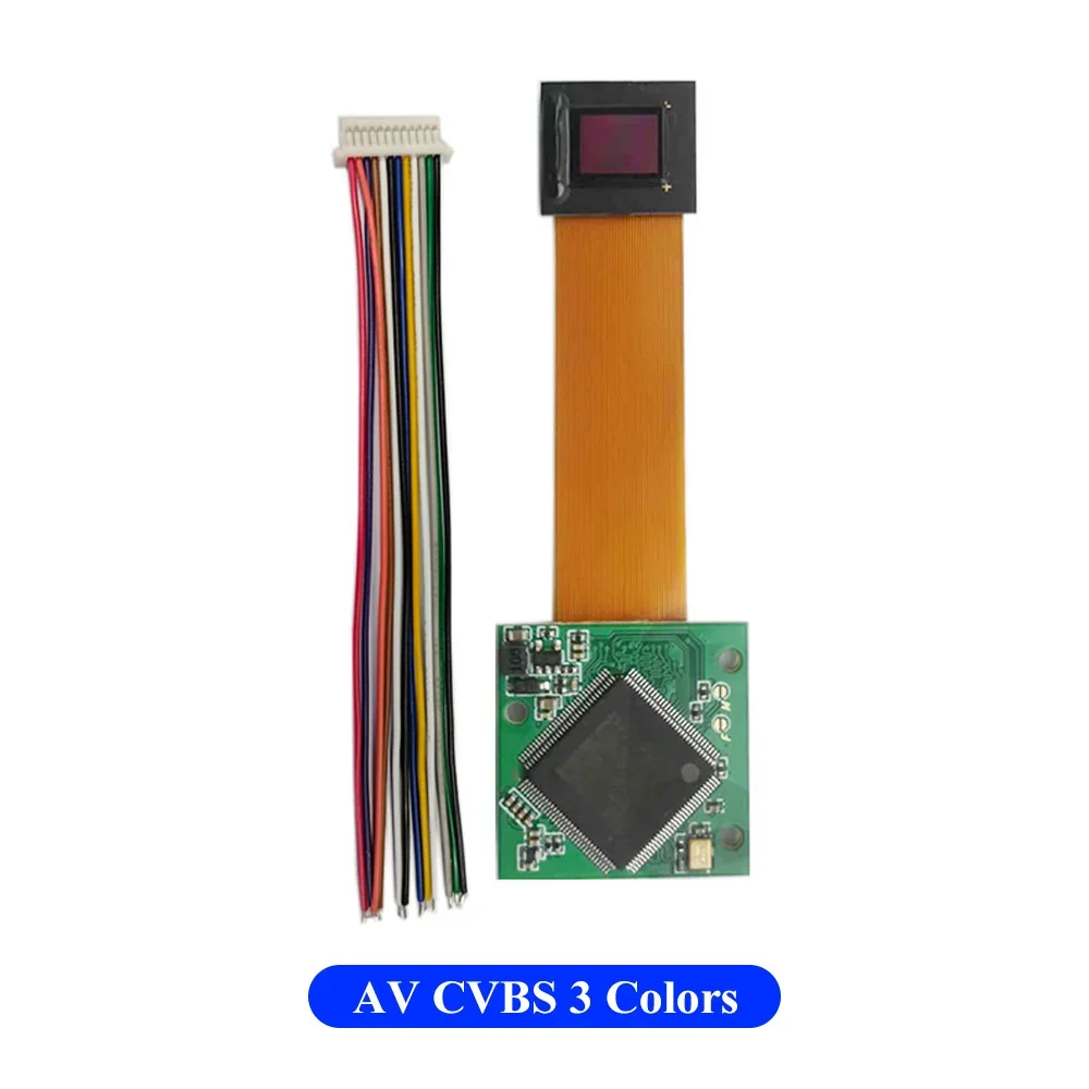 0.39 Inch OLED Display Viewfinder 1024*768 EVF Monocular Microdisplay Module for Thermal Imaging Night Vision HDMI AV VGA Input