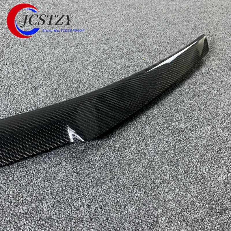 JCSTZY Spoiler Wing For Audi A3 S3 RS3 2014 - 2018 High Quality ABS Rear Roof Spoiler  Trunk Lip Boot Cover Car Styling