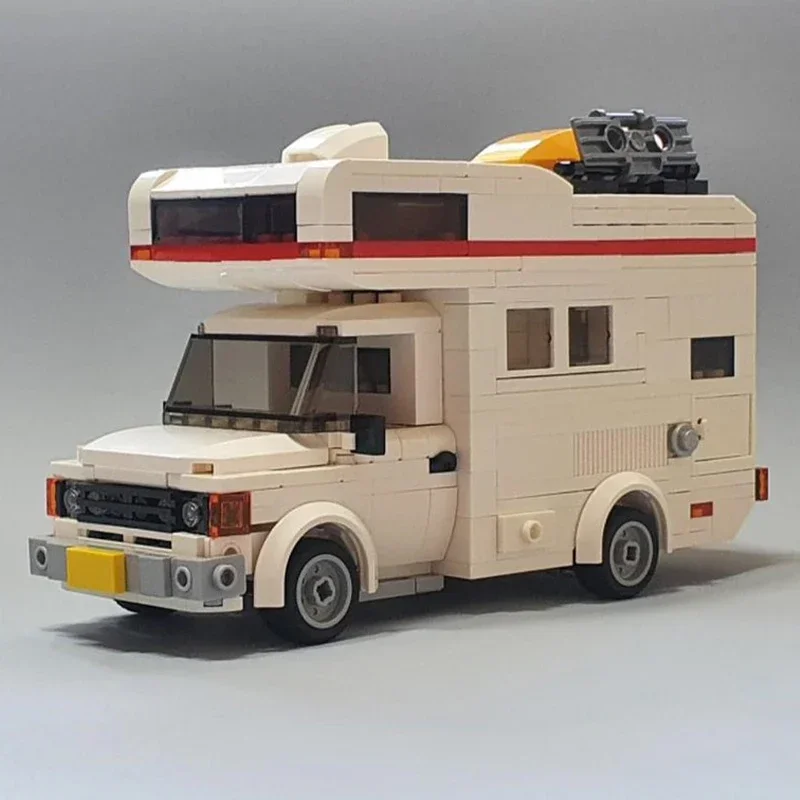 Stadsautomodel Moc Bouwstenen 7-stud Transport MK2 Camper Technologie Modulaire Blokken Geschenken Kerst Speelgoed DIY Sets Montage