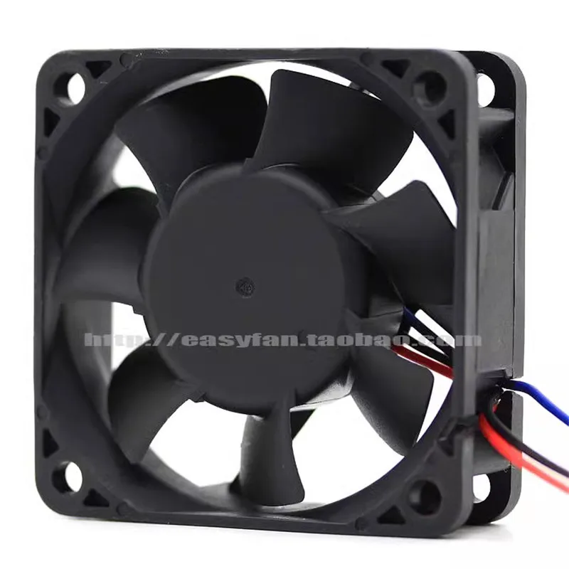 Authentic 60 * 60 * 20MM 12v 0.27A 6CM dual ball 3-wire chassis Cooling fan AFB0612VHD