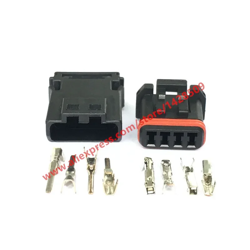 1 قطعة 4 دبوس موصل السيارات الكهربائية أنثى ذكر MX19004S51 MX19004P51 ل أسلاك السيارة تسخير