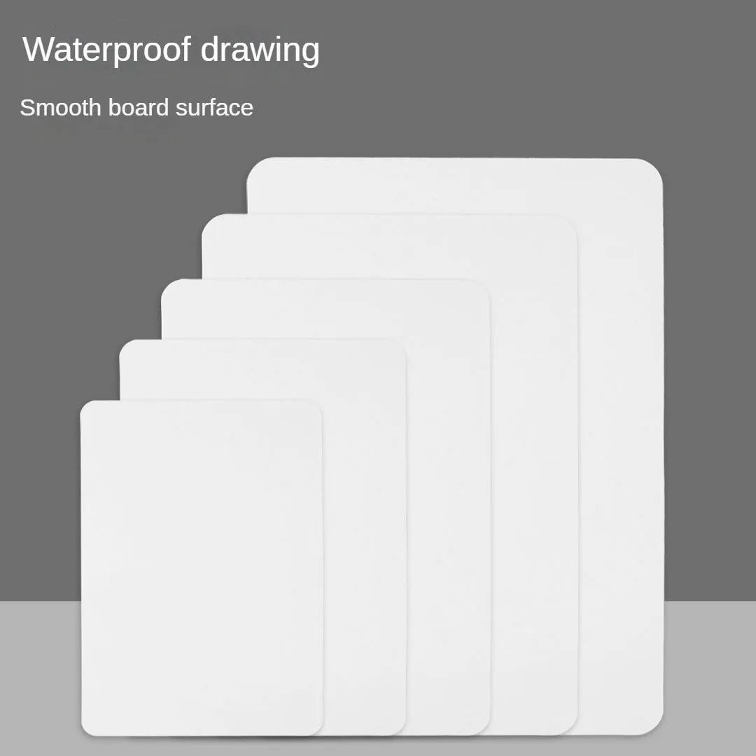 Wielofunkcyjna dwustronna tablica do użytku domowego, biurowego i szkolnego-miękkie krawędzie, rozmiar A4, wielokrotnego użytku